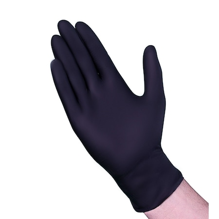 Exam Glove, Nitrile, Black, Large, 1000 PK
